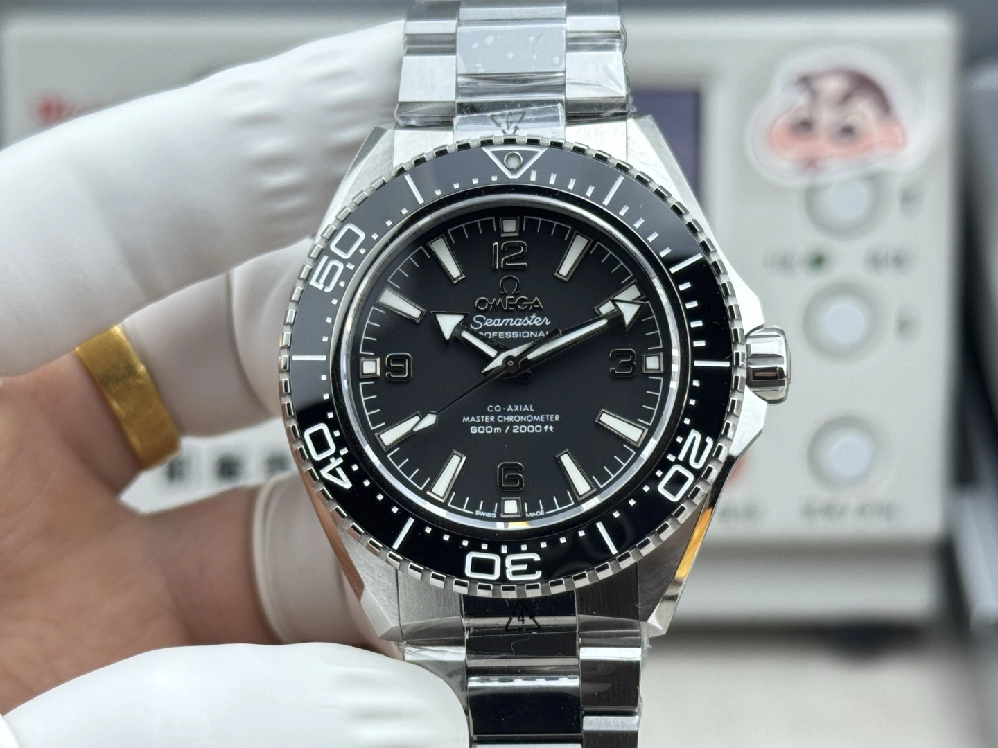 EyeCatching CBD Factory Omega Seamaster Planet Ocean 600M 42mm Black Dial Black Ceramic Bezel (217.30.42.21.01.001) 1:1 Super Clone – Dandong 8912 Movement 301